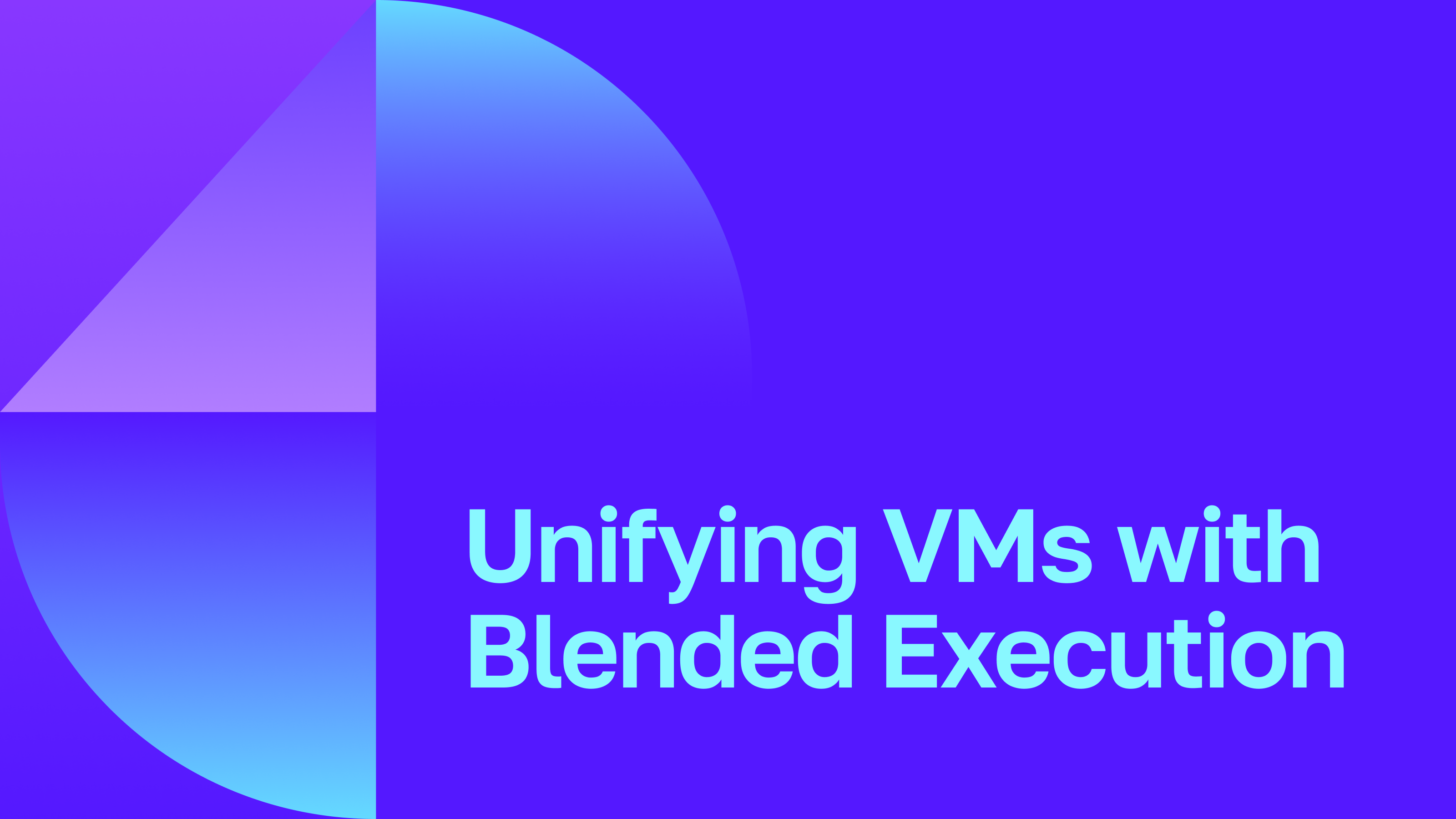 Unifying VMs with Blended Execution